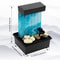 Tabletop Fountain With Light Battery USB Operated Mini Indoor Water Fountain 7