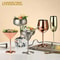 Stainless Steel Cocktail Flute Metal Wine Cup Martini Glass 0