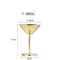 Stainless Steel Cocktail Flute Metal Wine Cup Martini Glass 6