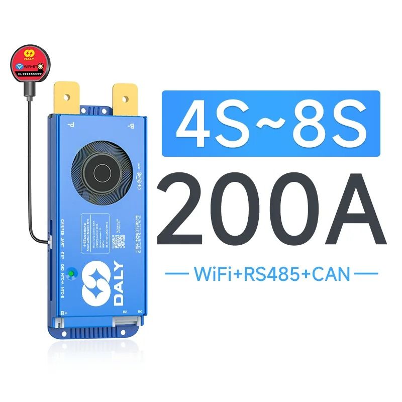 Smart DALY 100 Balance 100A Active Balance BMS 4 24S Bluetooth RS485 CAN 22