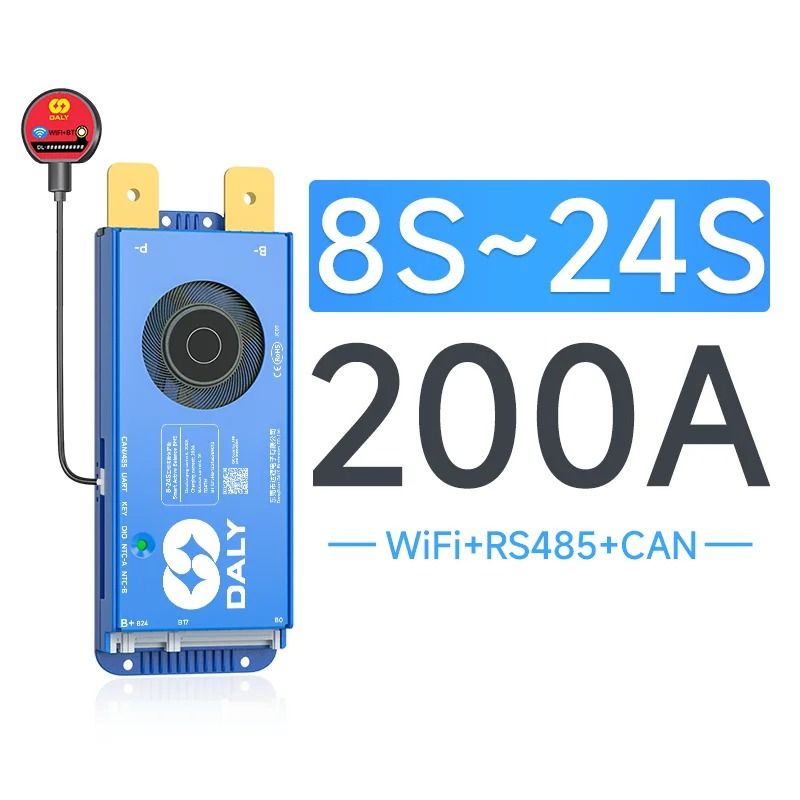 Smart DALY 100 Balance 100A Active Balance BMS 4 24S Bluetooth RS485 CAN 23