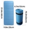 NBR Yoga Mat 60x25x15 Cm Anti Slip Fitness Pilates Mat 6