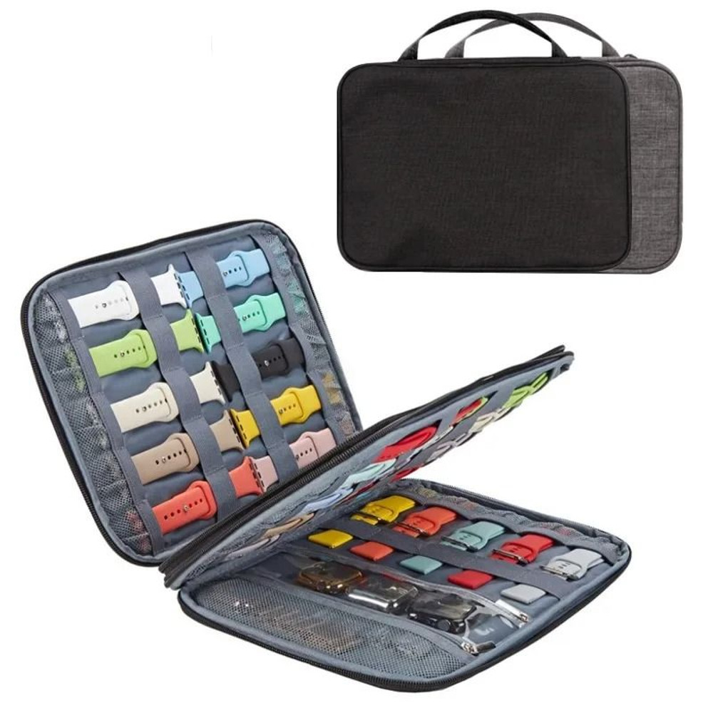 Watch Band Organizer Carrying Case Travel Pouch For Watch Straps 0