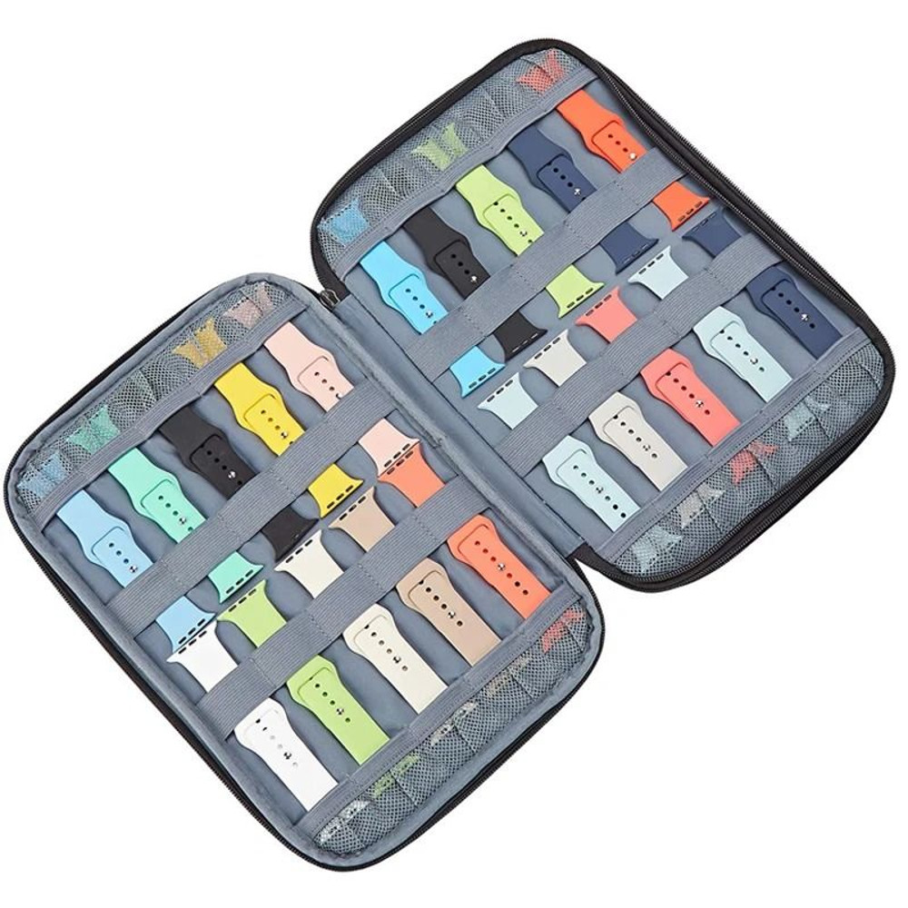 Watch Band Organizer Carrying Case Travel Pouch For Watch Straps 4