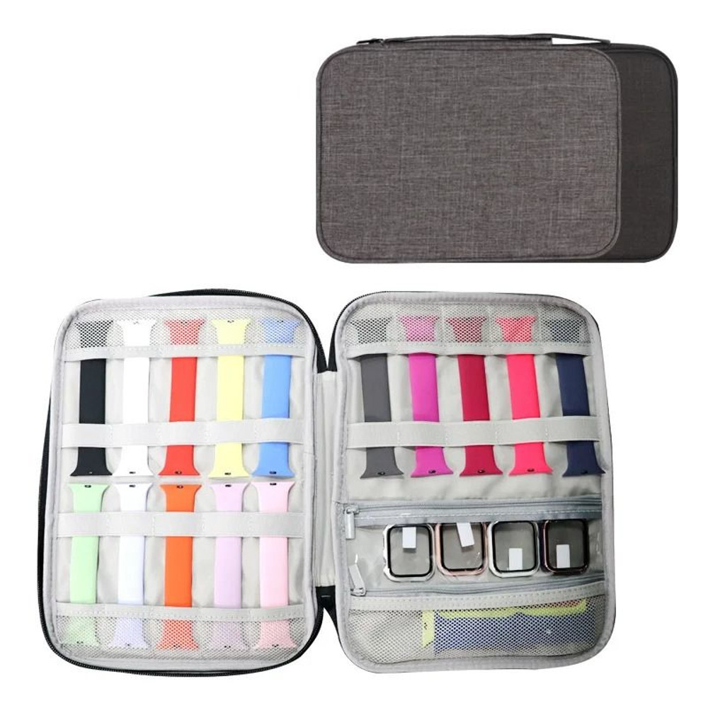 Watch Band Organizer Carrying Case Travel Pouch For Watch Straps 8