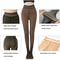 Hot Mesh Fleece Tights Warm Insulated Leggings Women 4