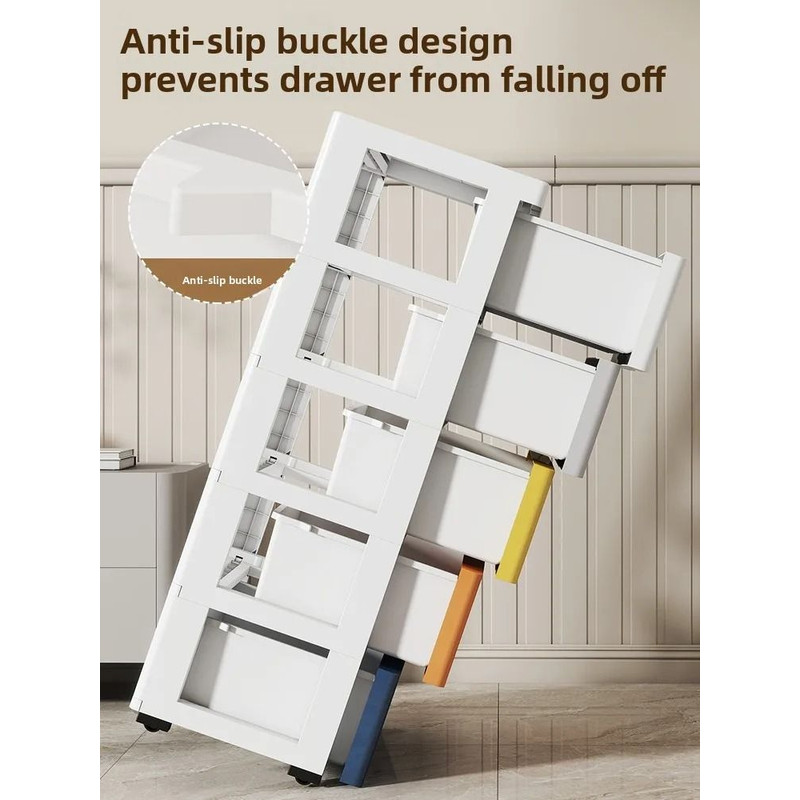 Multi Layer Plastic Storage Box Home Organizer Underbed Storage 0