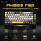 Ajazz AK820 Pro Wireless Mechanical Gaming Keyboard With Knob And Hot Swappable Keys 0