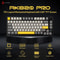 Ajazz AK820 Pro Wireless Mechanical Gaming Keyboard With Knob And Hot Swappable Keys 0