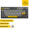 Ajazz AK820 Pro Wireless Mechanical Gaming Keyboard With Knob And Hot Swappable Keys 11