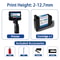 DCODE 1750PLUS Portable Handheld Inkjet Printer Text QR Barcode Label Machine 7