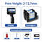 DCODE 1750PLUS Portable Handheld Inkjet Printer Text QR Barcode Label Machine 8