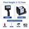 DCODE 1750PLUS Portable Handheld Inkjet Printer Text QR Barcode Label Machine 8