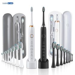sarmocare s100 usb rechargeable sonic electric toothbrush