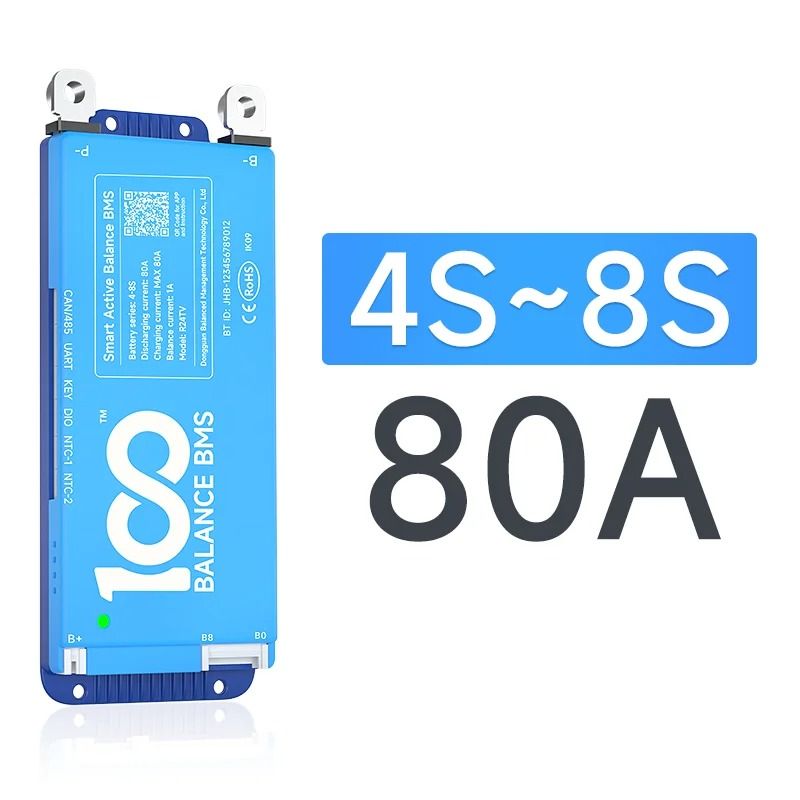 Daly Smart BMS BT WiFi 4S 8S 16S 24S 12V72V 40A200A Active Balance Protection 10
