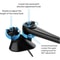 Portable Car Handheld Cymbal Air Vent Decoration With Drum Design 4