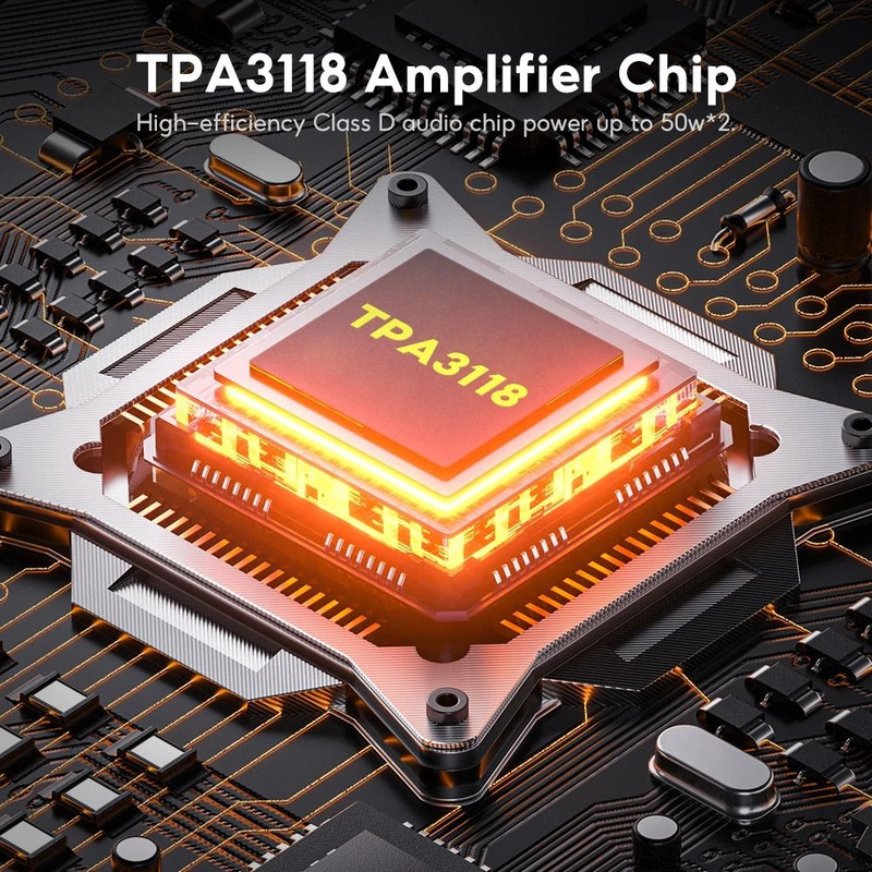 AIYIMA S400 Active Bookshelf Speakers Bluetooth USB DAC HiFi Studio Monitor With Subwoofer System F 5