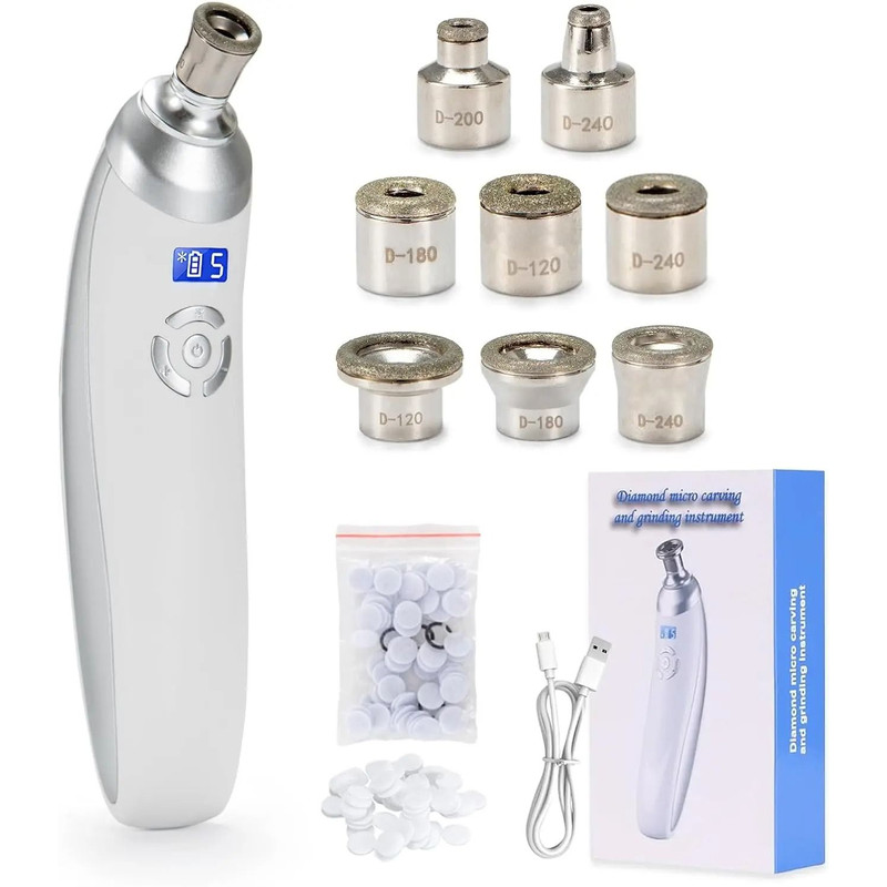 Upgraded Diamond Microdermabrasion Machine Professional Blackhead Removal And Facial Skin Care Devi 8