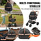 Foldable Pet Stroller With Brakes And Detachable Carrier For Small To Medium Dogs Up To 66 Lbs 5