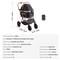 Foldable Pet Stroller With Brakes And Detachable Carrier For Small To Medium Dogs Up To 66 Lbs 6