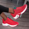 Womens Platform Casual Sneakers Breathable Mesh Chunky Running Shoes 2