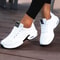 Womens Platform Casual Sneakers Breathable Mesh Chunky Running Shoes 6