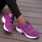 Womens Platform Casual Sneakers Breathable Mesh Chunky Running Shoes 8