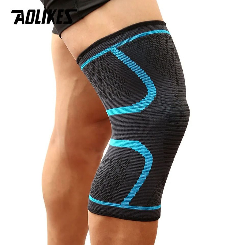 AOLIKES Compression Knee Support Brace For Sports Running Weightlifting And Joint Protection 5