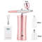 Mini Airbrush Kit 03mm Pink Air Compressor For Nail Art Tattoos Crafts And Cake Decorating 13