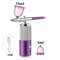 Mini Airbrush Kit 03mm Pink Air Compressor For Nail Art Tattoos Crafts And Cake Decorating 16