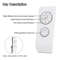 Universal Ceiling Fan Lamp Remote Control Kit With Timing And Wind Speed Adjustment 5