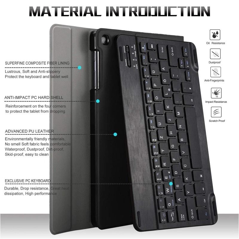 Keyboard Case With Detachable Cover For Lenovo Xiaoxin Pad 2024 And Lenovo Tab M11 11 Inch 3