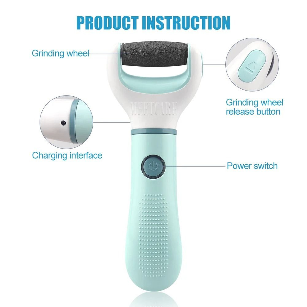 Electric Foot Grinder Callus Remover Pedicure Tool 4