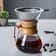 Hand Glass Coffee Kettle Stainless Steel Filter Pour Over Pot 11
