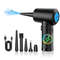 Compressed Air Duster Rechargeable Cordless Air Blower Cleaner 0