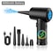 Compressed Air Duster Rechargeable Cordless Air Blower Cleaner 6