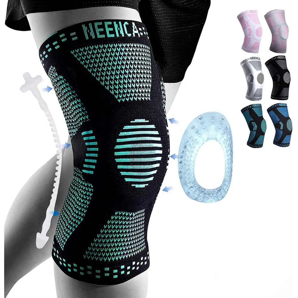 NEENCA Copper Knee Brace With Patella Gel Pad And Side Stabilizers For Pain Relief And Sports Suppo 9