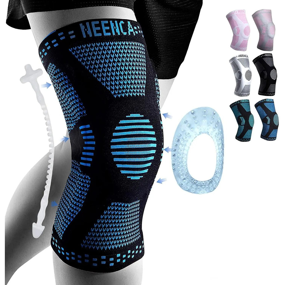 NEENCA Copper Knee Brace With Patella Gel Pad And Side Stabilizers For Pain Relief And Sports Suppo 10