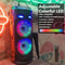 30W Wireless Column Party Bluetooth Speaker Big Bass Karaoke USB Microphone 0