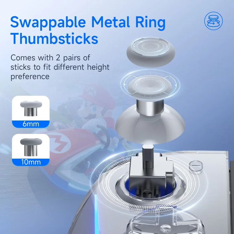 EasySMX S15 Wireless RGB Joypad Controller For Nintendo Switch OLED 1