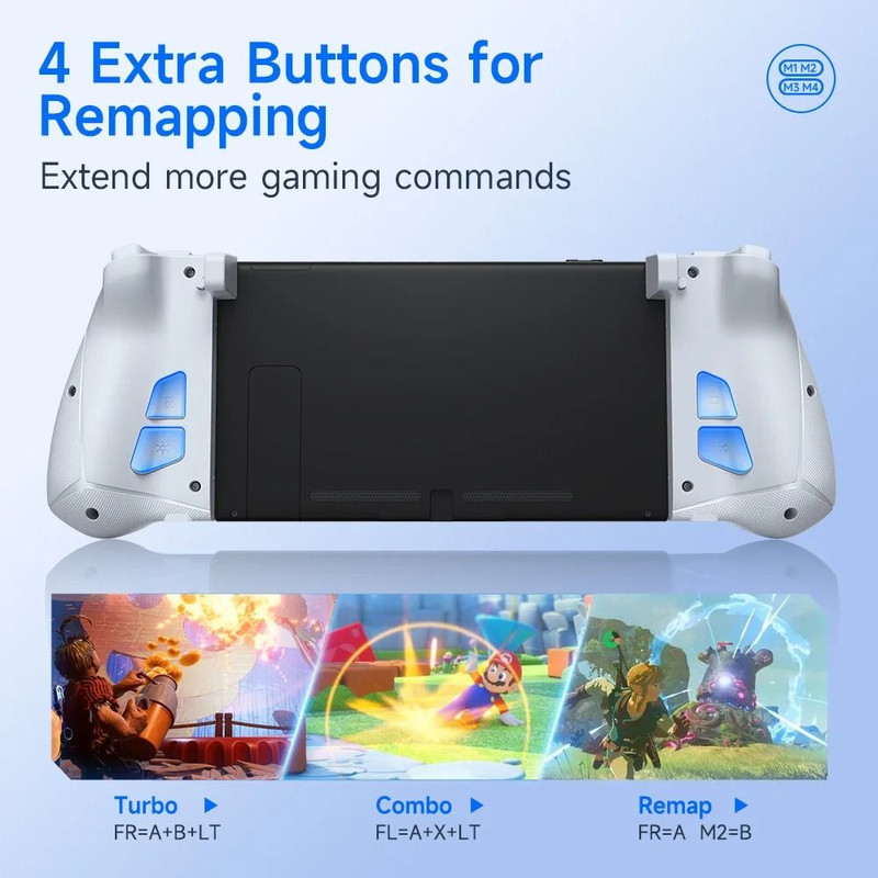 EasySMX S15 Wireless RGB Joypad Controller For Nintendo Switch OLED 2