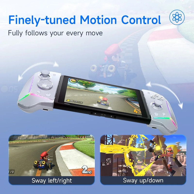 EasySMX S15 Wireless RGB Joypad Controller For Nintendo Switch OLED 3