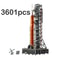 3601pcs Artemis Space Launch System Rocket Puzzle Model Building Kit 6