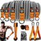 Advanced Resistance Belt Set With Handles For Strength Training And Home Gym Workouts 0