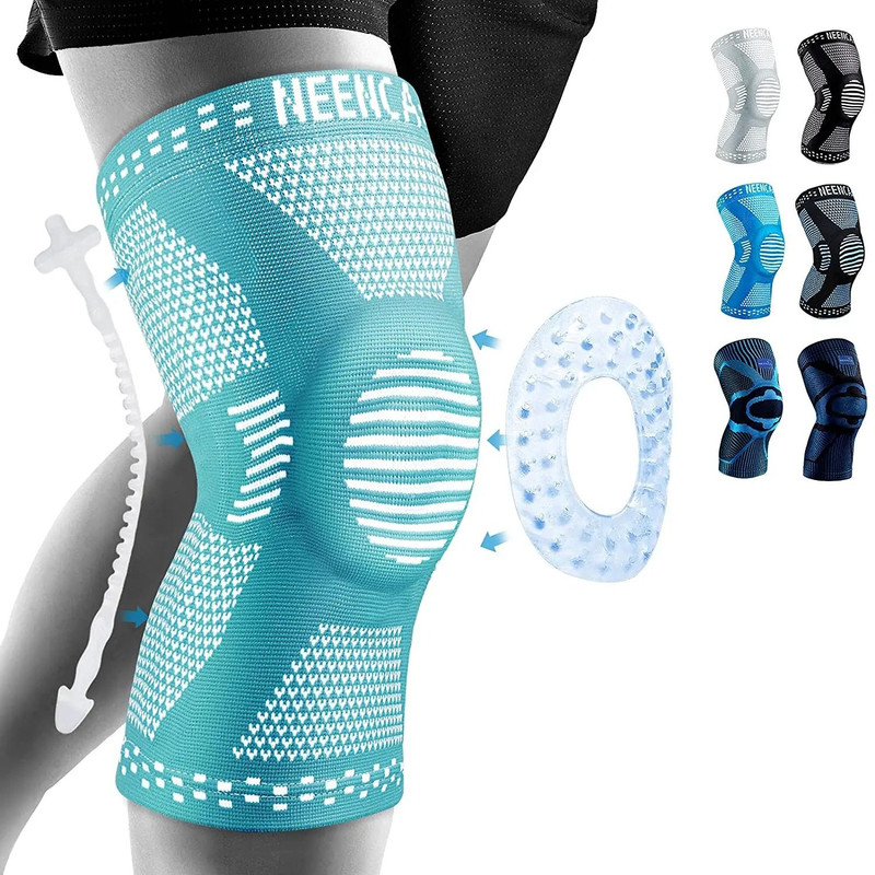 NEENCA Knee Brace Support With Side Stabilizers And Patella Gel Pad 11