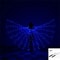 Belly Dance LED Isis Wings Fluorescent Butterfly Performance Costume 11