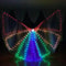 Belly Dance LED Isis Wings Fluorescent Butterfly Performance Costume 15