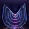 Belly Dance LED Isis Wings Fluorescent Butterfly Performance Costume 21