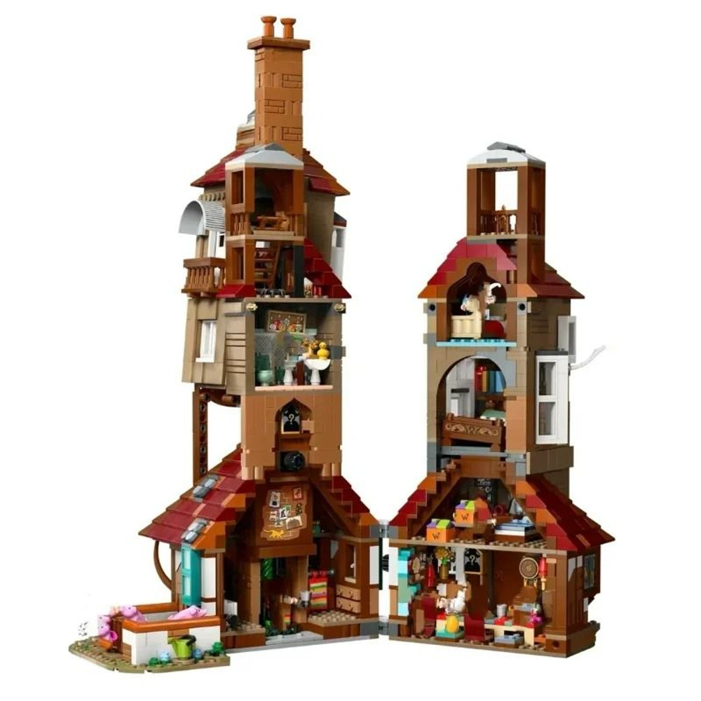 76437 The Burrow 2405 Piece Building Blocks Model Kit 3