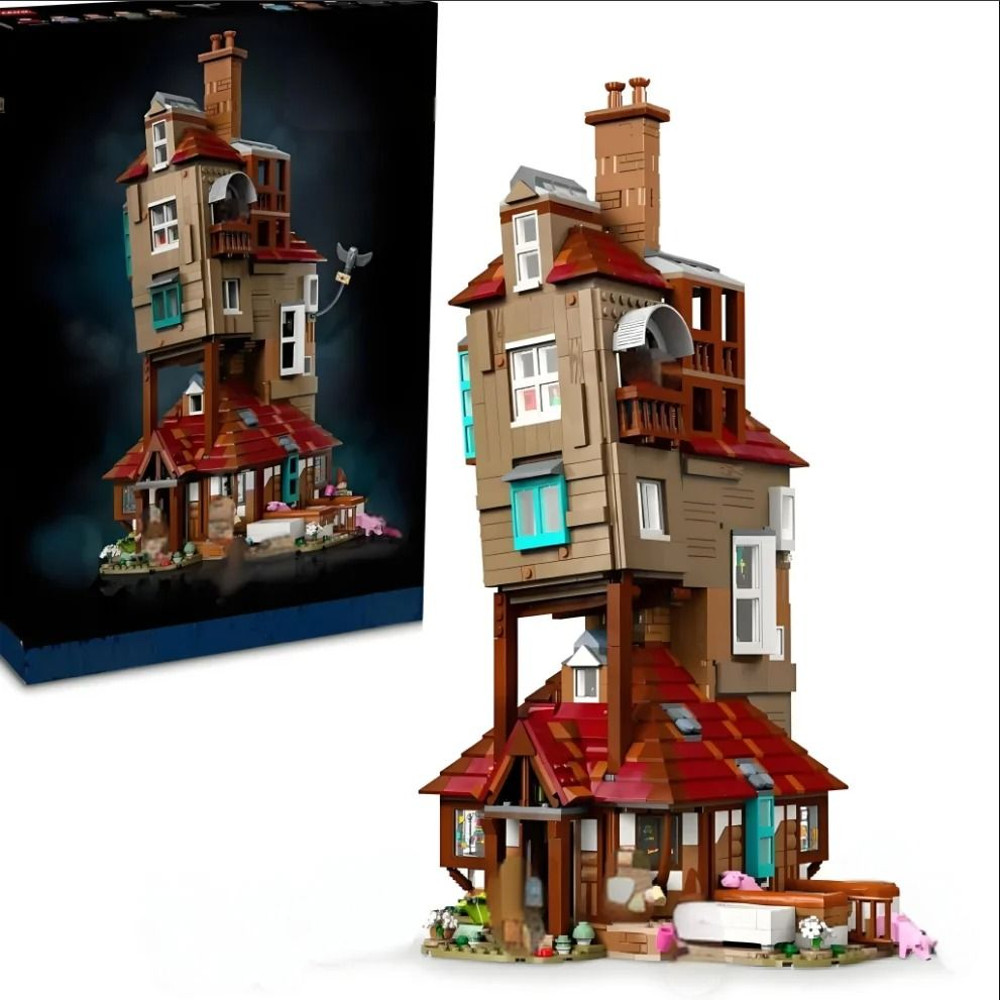76437 The Burrow 2405 Piece Building Blocks Model Kit 6